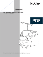 Brother 3034DWT Operation Manual