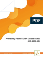 KIT 9040 50 PrimeWay Plasmid DNA Extraction Kit Manual