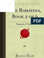 The Ramayana - Book 2 of 6 - Ramayan of Valmiki