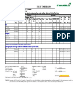 2-2. EVA Air Flight Time Record Form-Sample