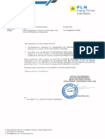 Surat PLN EPI Penyampaian Extension of Submission Time Limit