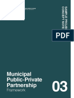 World Bank - Municipal PPP - Module 3 - Content
