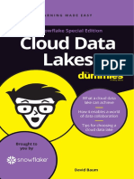 Cloud Data Lakes For Dummies 2nd Snowflake Special Edition