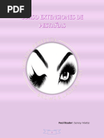 Manual de Extensiones de Pestañas | PDF | Ojo humano