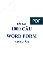 Bai Tap 1000 Cau Word Form
