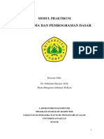 Modul Praktikum Algoritma dan Pemrograman Dasar