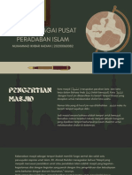 Masjid Sebagai Pusat Peradaban Islam