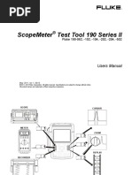 Fluke 190 504 Manual