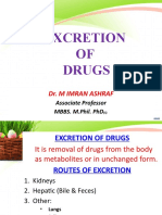 Excretion (Dr. Imran Ashraf)