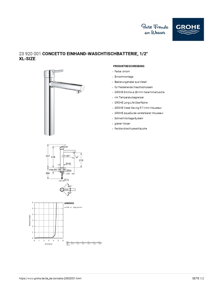 Grohe Kit De Fixation, Chromé (48384000) - Sanitaire - 5
