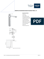 GROHE Specification Sheet 23921000