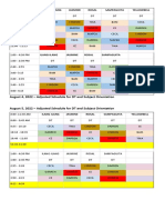 Adjusted Sched