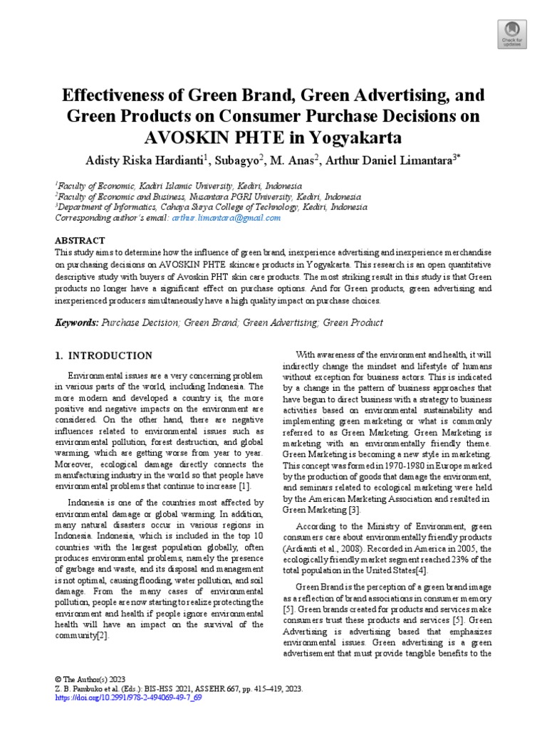 effectiveness-of-green-brand-green-advertising-and-green-products-on