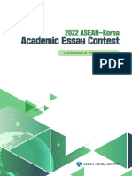 2022 ASEAN Korea Academic Essay Contest Winners Essays