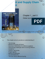Chapter 1 Part 2 - Global Sourcing