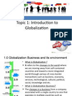 Topic 1 Introduction To Globalization