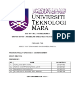 Mba1115a Eco261 Group Written Report