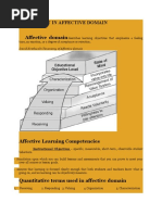 Assessment in Affective Domain