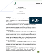 La Costumbre Como Fuente de Derecho - Martín Calleja