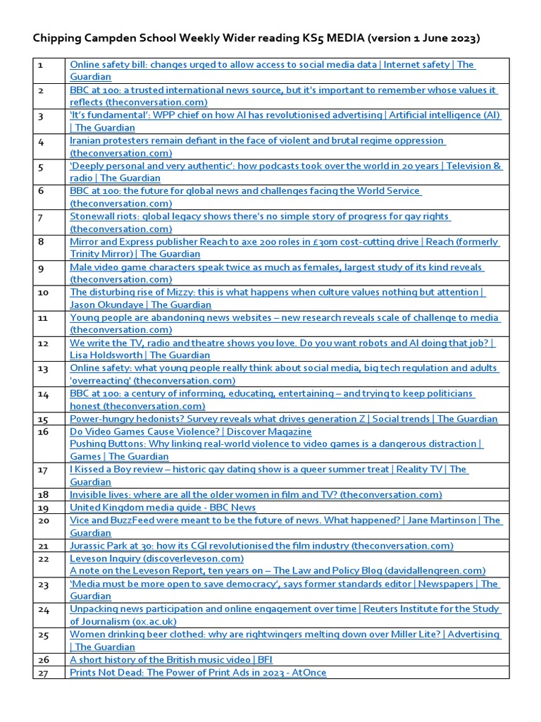 Media Insights for News Agencies | PDF | The Guardian | News