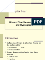 Chapter Four: Stream Flow Measurement and Hydrograph