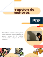 Corrupcion de Menor