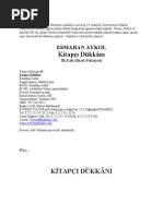 Kitapçı Dukkanı Esmehan Aykol