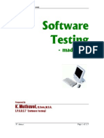 Software Testing Made Easy