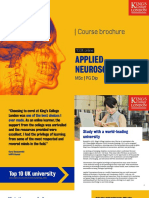 Kings Applied Neuroscience Course Brochure