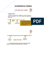 Concordância verbal regras