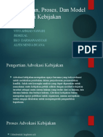 Pengertian, Proses, Dan Model Advokasi Kebijakan