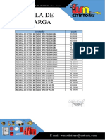 WM Extintores - Tabela de Preços Recarga - Vendedor
