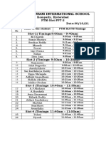 PPt-2-PTM Time Slot