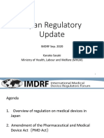 PMDA MHLW Japan Regulatory Update IMDRF Meet