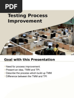 Testing Process Improvement