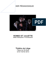 Cahier Pedagogique Romeo Juliette