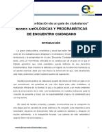 Bases Programáticas Encuentro Ciudadano-Delsa Solórzano