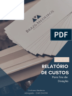 Relatório de Custos - Docação