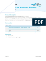 WeylChem - Guide Formulation - Hand Sanitizer With 80 Percent Ethanol