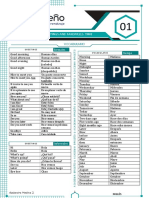 Vocabulario Ingles 1