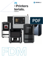 FDM Systems and Materials Overview - EN A4 Brochure