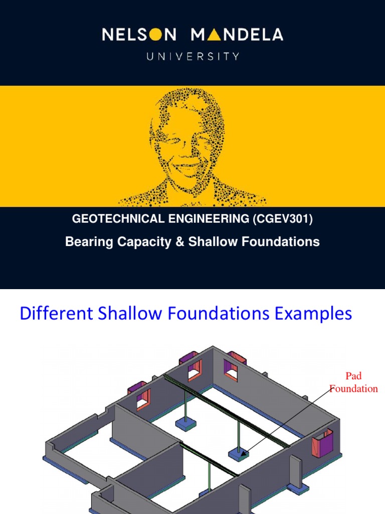 Bearing Capacity - Shallow Foundations | PDF | Geotechnical Engineering ...