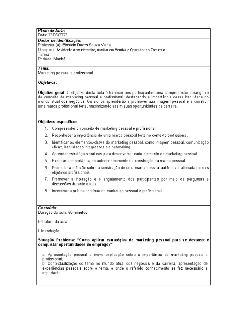 Como Construir um Plano Pessoal de Aprendizado em Marketing Digital