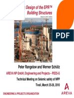 Seismic Design of The EPR