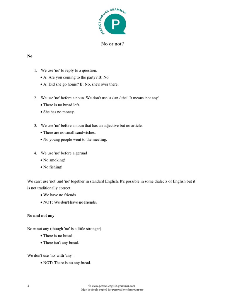 no-or-not-pdf-adjective-english-language