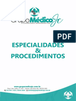 Especialidades e Procedimento - 2023