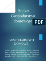 Budzet Gospodarstwa Domowego