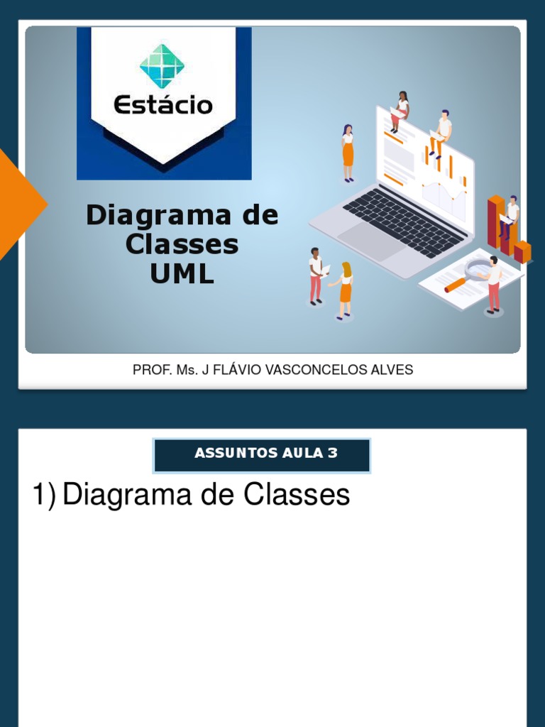 UML - Aula 03 - Diagrama de Classes | PDF | Classe (programação de ...