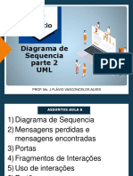 UML - Aula 06 Diagrama de Sequencia Parte 2