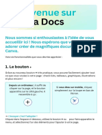 Canva Docs: Bienvenue Sur